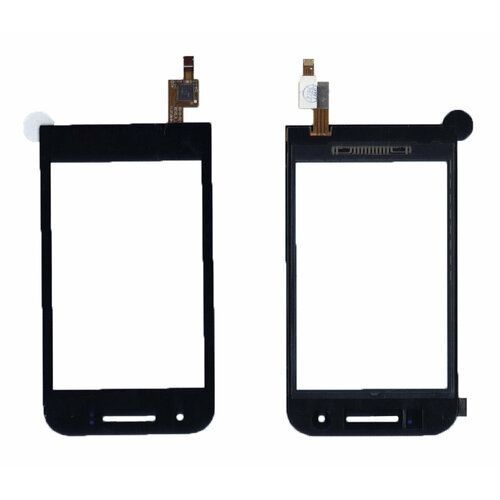 Сенсорное стекло (тачскрин) для Samsung GT-S5820 черное сенсорное стекло тачскрин для samsung p1000 черное