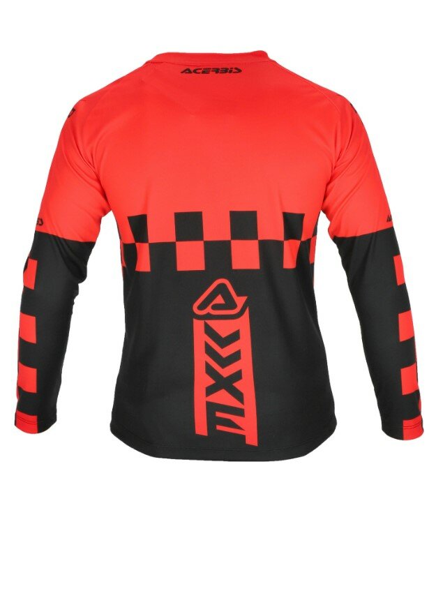 Acerbis Джерси детское MX J-KID TWO Red/Black — фото 4