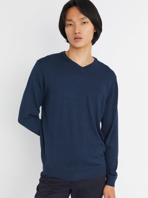Пуловер Zolla, размер M, синий