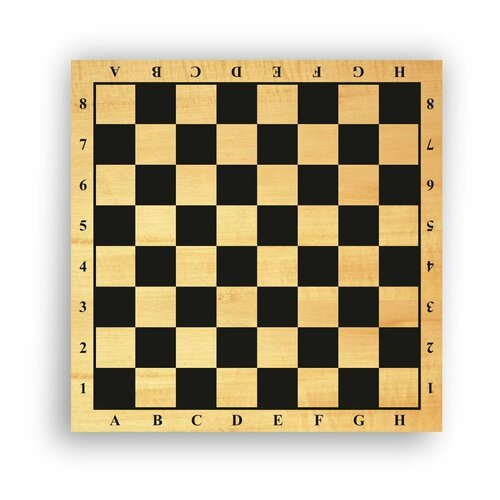 Доска шахматная из ПЭТ пластика 49х49 см (Ф)