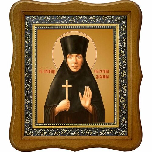 екатерина черкасова преподобномученица послушница икона на холсте Екатерина Декалина, преподобномученица послушница. Икона на холсте.