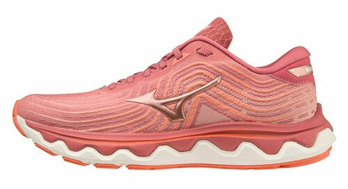 Кроссовки Mizuno, размер EUR 38,5, коралловый, розовый