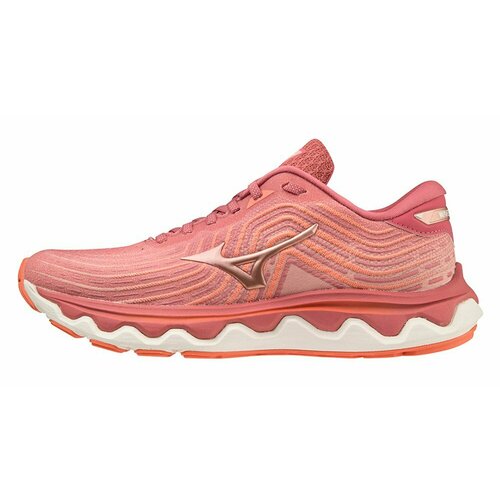 Кроссовки Mizuno, размер EUR 38,5, коралловый, розовый