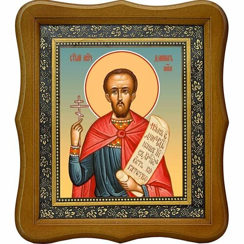 Даниил Никопольский (Армянский) мученик. Икона на холсте.