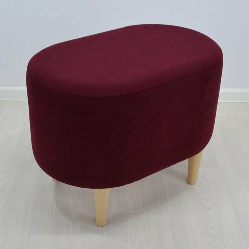 Пуф Миловит Рич, микровелюр, 58х38х43 см, пуфик в прихожую; банкетка в прихожую