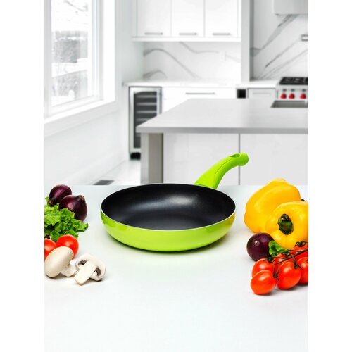 Сковорода Servitta Siesta 24 см, цвет зеленый