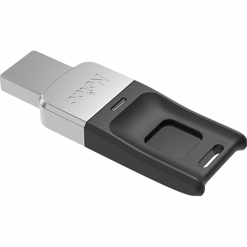 Флеш-накопитель Netac US1 USB3.0 AES 256-bit Fingerprint Encryption Drive 128GB ( с отпечатком пальца ) - фото №7