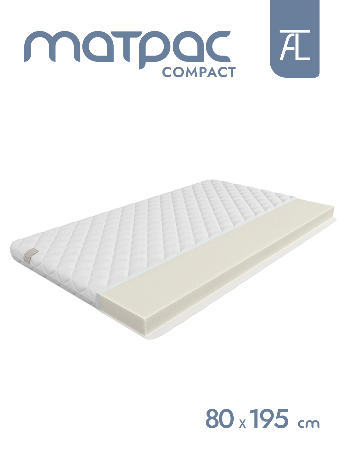 Матрас COMPACT COMPACT Mr.Mattress, 80x195 см