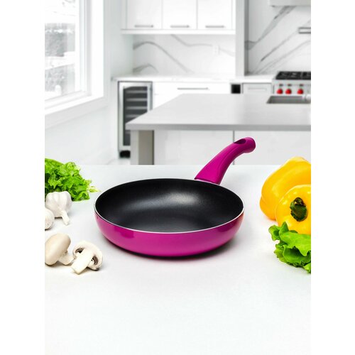 Сковорода Servitta Siesta 24 см, цвет фуксии