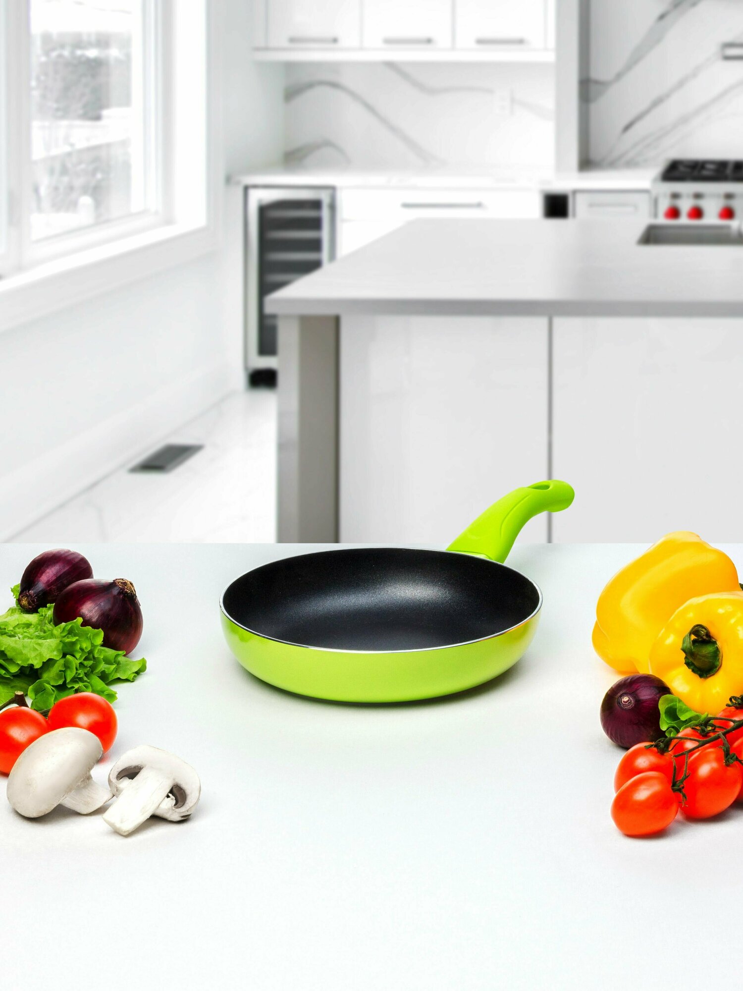 фото Сковорода Servitta Siesta 20 см, цвет зеленый