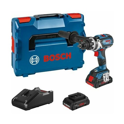 Аккумуляторная дрель-шуруповерт Bosch Professional GSR 18V-110 C с аккумуляторами и зу GAL в кейсе L-Boxx 6490000₽