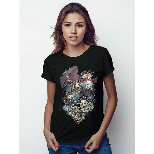 фото Футболка design heroes, размер m, черный