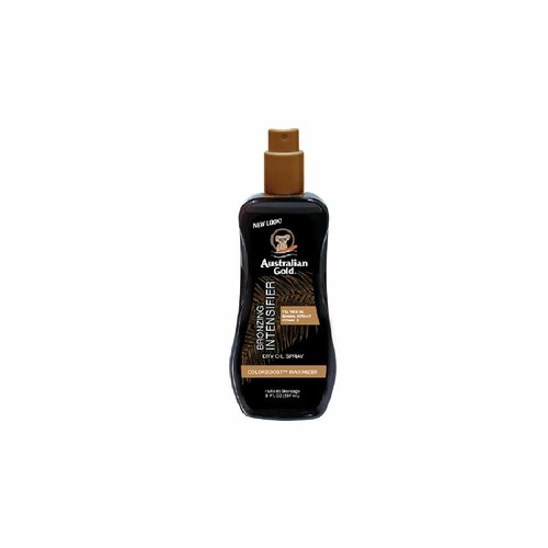 Australian Gold Лосьон для загара Bronzing Intensifier Dry Oil Spray 237 мл. сухое масло для загара на солнце бронз драй australian gold bronzing intensifier dry oil spray объём 237 мл