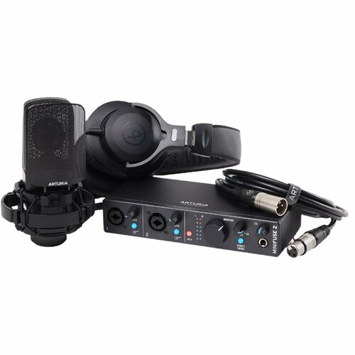 Arturia MiniFuse Recording Pack black   