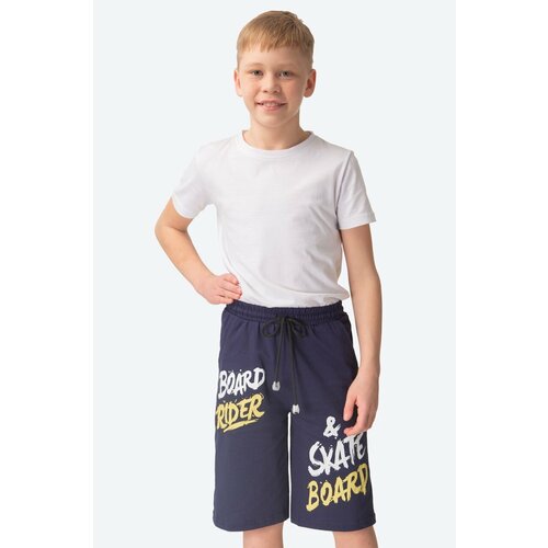 фото Шорты bonito kids, размер 146, синий