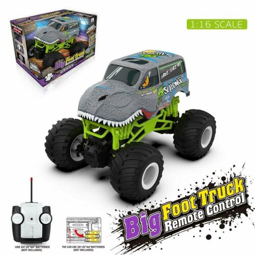 Машинка-бигфут на пульте р у, М1:16, в к 26,5x20,5x20,2 см