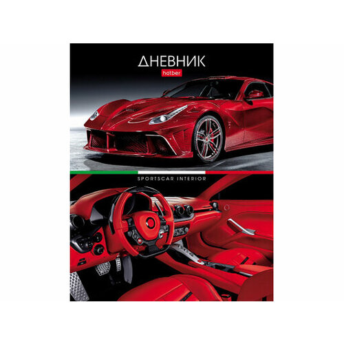 Дневник для 1-11кл. 40л А5ф тв. переплет глянц. ламин. -REDsupercar-