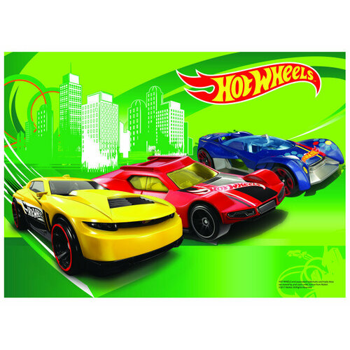 Покрытие на стол Hot Wheels А4+