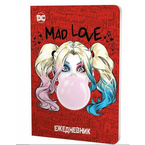 Priority Ежедневник PrioritY DC Comics Harley Quinn soft touch скругленные углы 80 листов 546₽