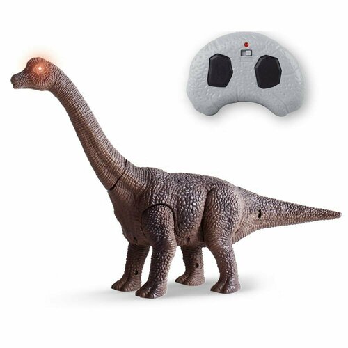динозавр на радиоуправлении zf leyu 9989 Динозавр BRACHIOSAURUS на РУ (свет, звук) в коробке