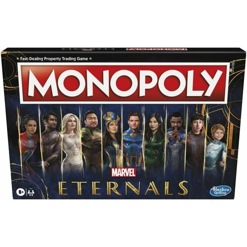 Настольная игра монополия Marvel Studios Вечные Monopoly Marvel Studios Eternals Edition Board Game