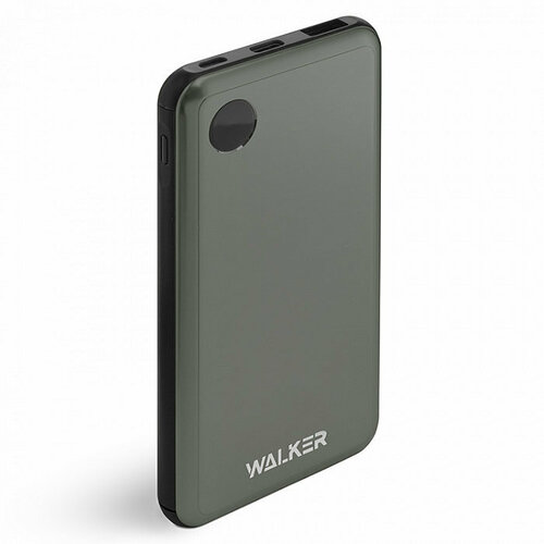 Внешний АКБ Power bank WB-510 10000mAh LiPol 21A Type-C с дисплеем серый 169000₽