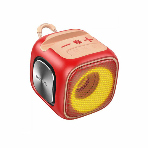 Колонка портативная Borofone BR29 Interest sports Bluetooth цвет красный 125000₽