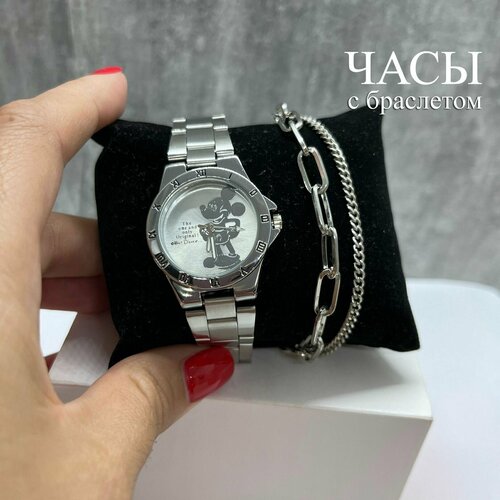 фото Наручные часы 1271, серебряный bananas