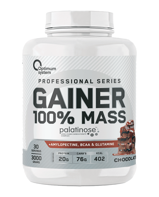 Optimum System 100% MASS GAINER, 3000 г (Шоколад)