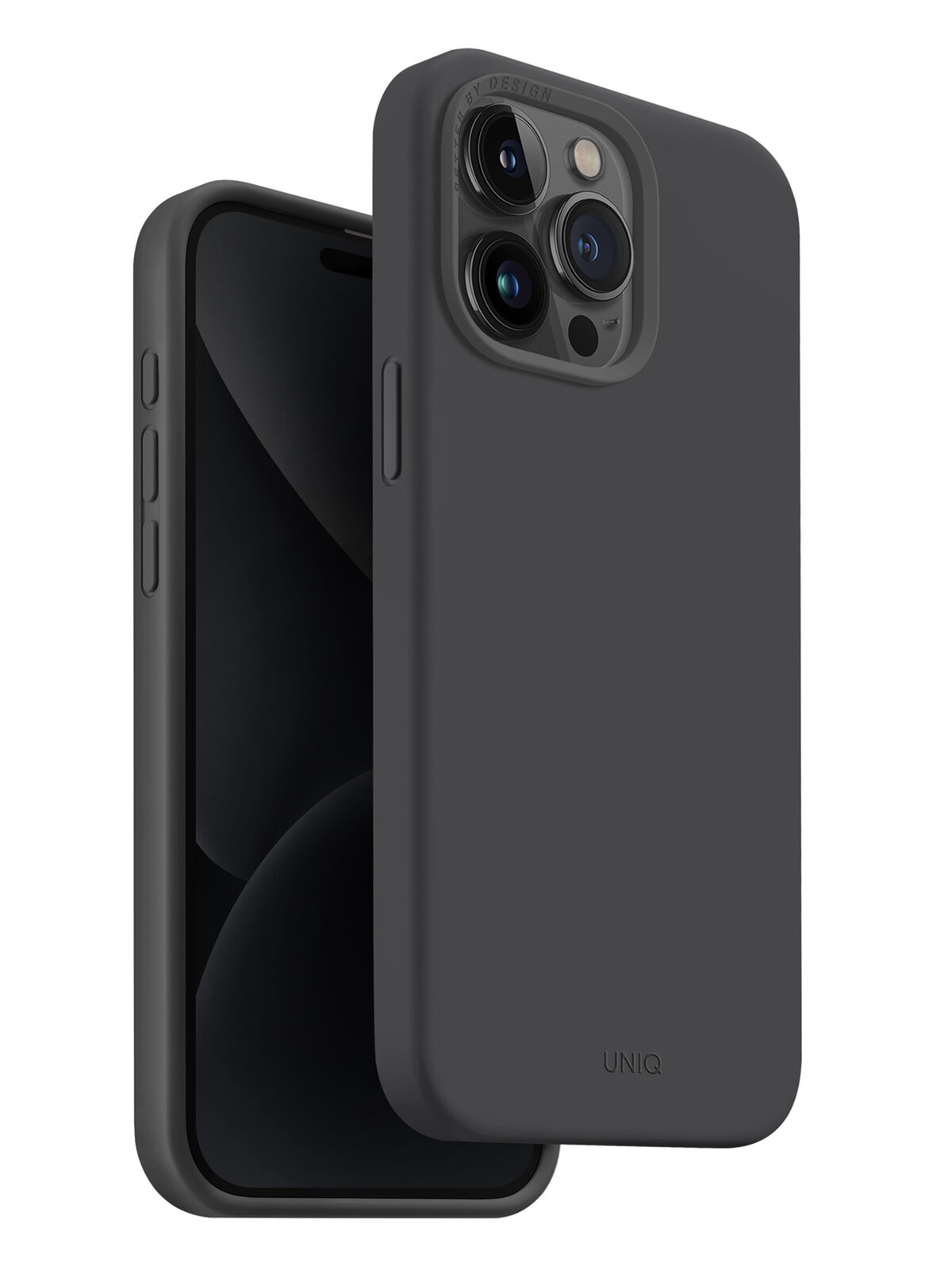 Uniq для iPhone 15 Pro Max чехол LINO Grey (Magsafe)