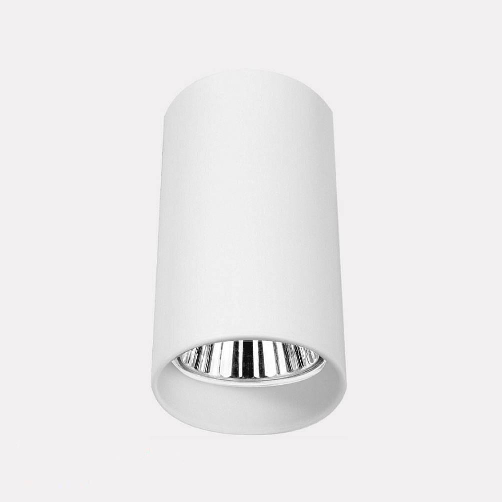 Накладной светильник Crystallux CLT 015C WH_CR GU10 35 Вт металл белый