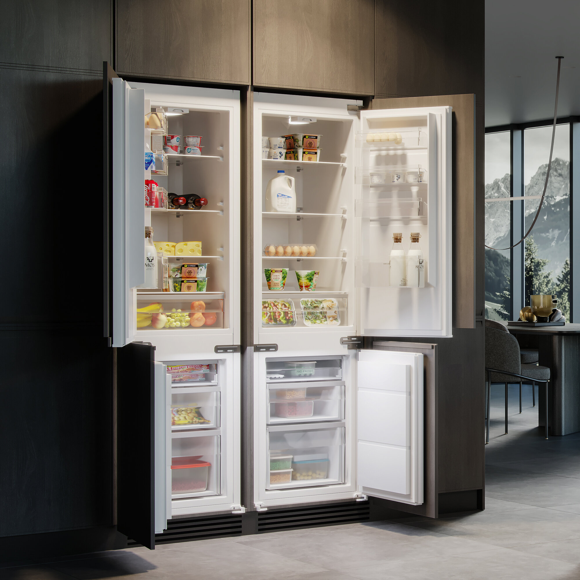 Холодильник Krona BALFRIN белый (ка-00002157) - фото №4