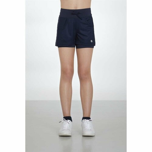 Poivre Blanc ECO-ACTIVE LIGHT SHORTS Шорты теннисные детские Темно-синий  Poivre Blanc, размер 140, синий