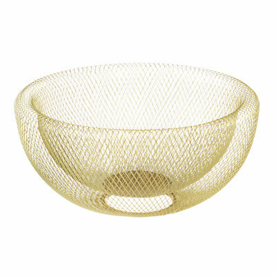 фото By collection корзина для фруктов "александрия", 30х15см, сталь