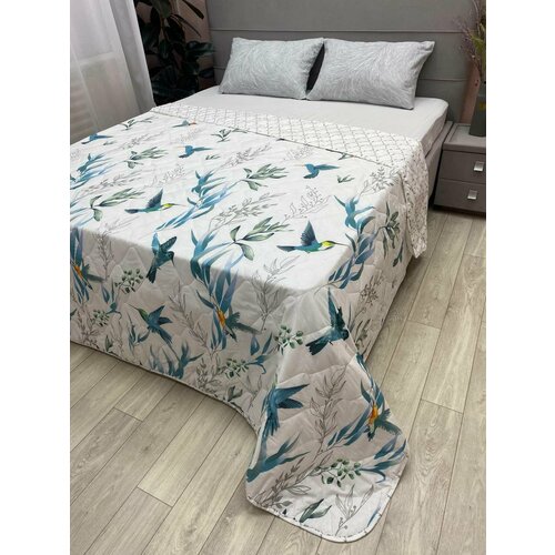 Покрывало двухстороннее 2 спальное Перкаль 1504₽