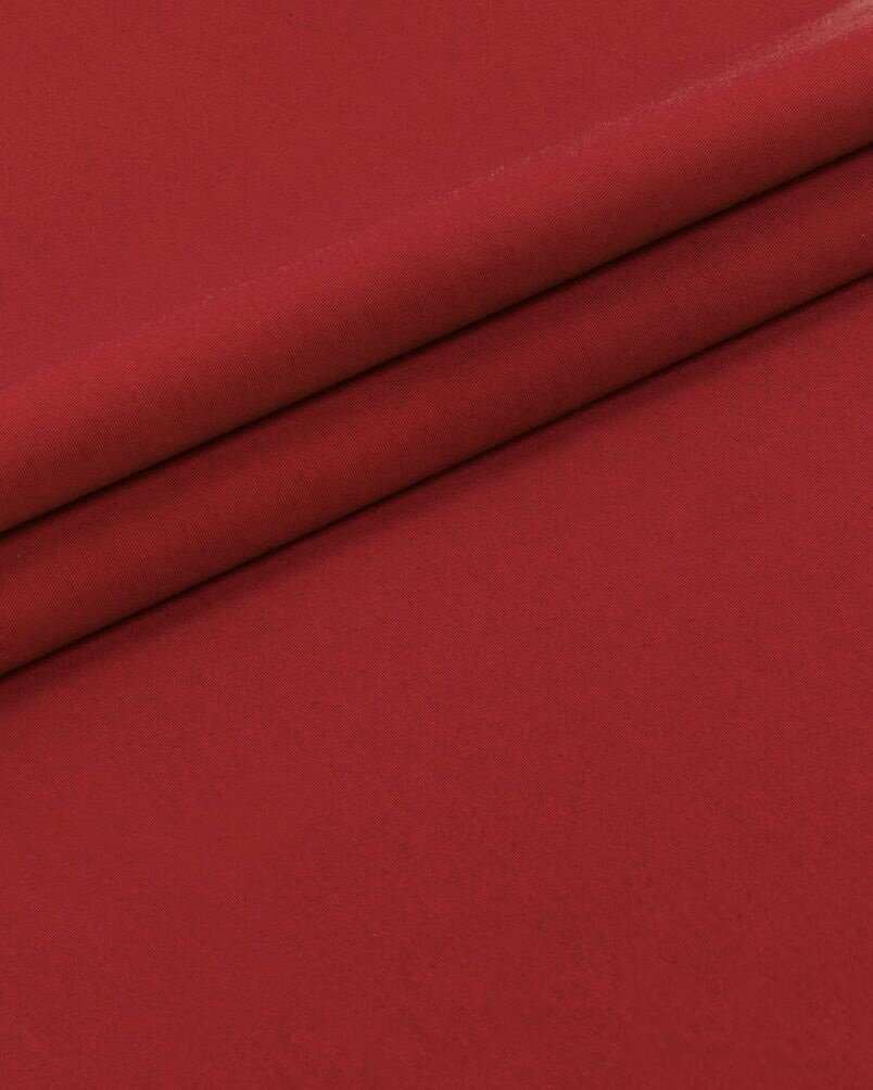 Ткань грета водоотталкивающая 210 гр/м2. Цвет красный. Готовый отрез 3*15 м.