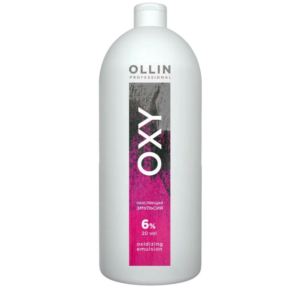 OLLIN Professional Окисляющая эмульсия Oxy, 6%, 1000 мл