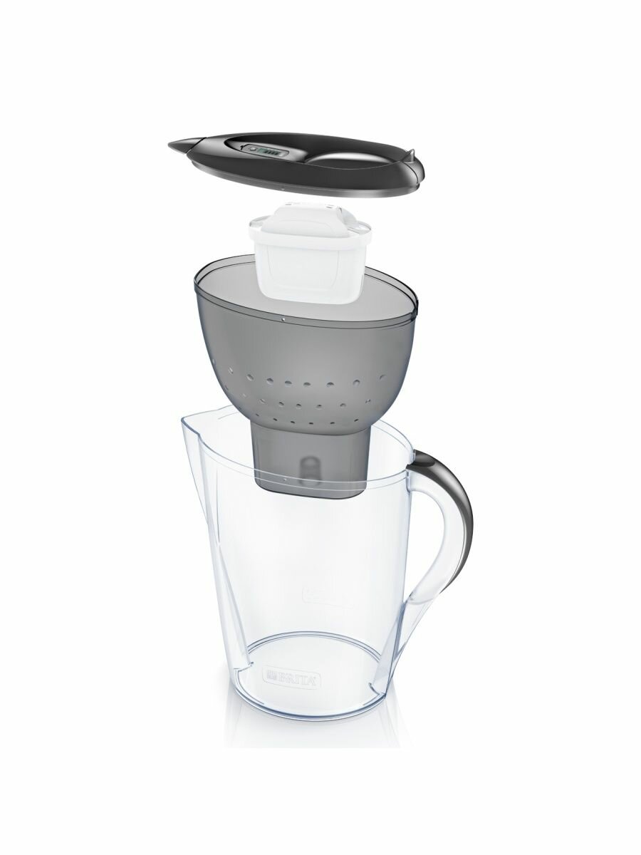 Фильтры для воды BRITA Marella XL 3,5л Графит Брита - фотография № 3