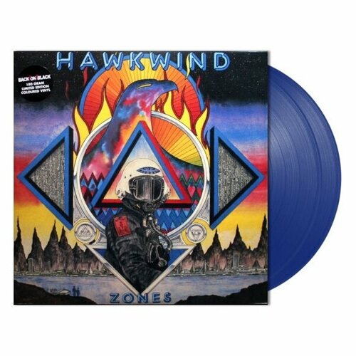 Back On Black Hawkwind / Zones (Coloured Vinyl)(2LP) let them eat vinyl hawkwind live seventy nine coloured vinyl 2lp