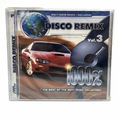 1000% Disco Remix Vol.3 (Audio-CD) antiloop fastlane people cd 2000 house russia