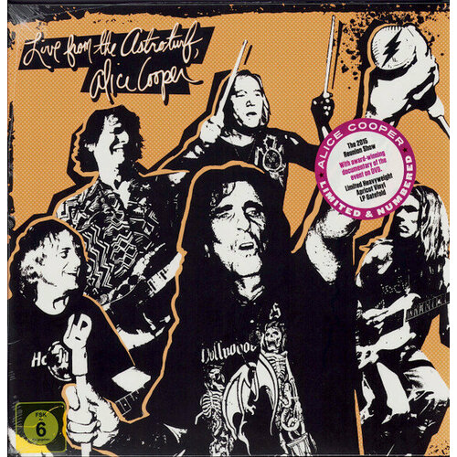 Cooper Alice Виниловая пластинка Cooper Alice Live From The Astroturf - Apricot виниловая пластинка alice cooper easy action lp