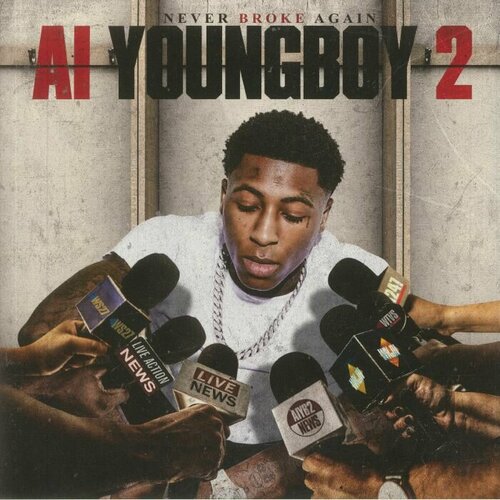 виниловые пластинки atlantic never broke again youngboy never broke again ai youngboy 2 2lp YoungBoy Never Broke Again Виниловая пластинка YoungBoy Never Broke Again AI YoungBoy