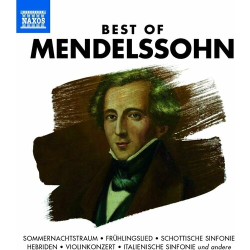 Best of Mendelssohn (CD) Naxos Music audiocd felix mendelssohn bartholdy the london symphony orchestra andre previn ein sommernachtstraum a midsummer night s dream cd stereo