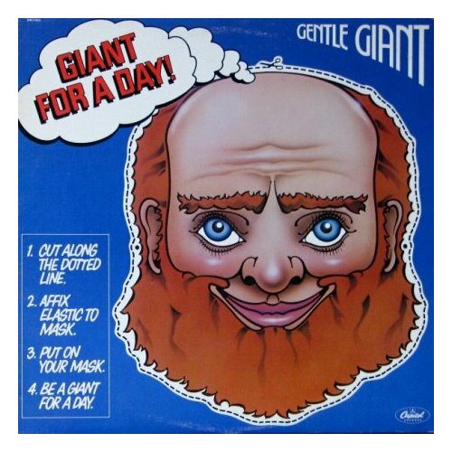 Старый винил, Capitol, GENTLE GIANT - Giant For A Day (LP , Used) gentle giant