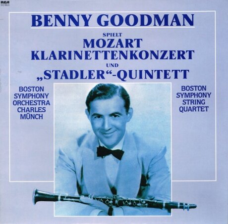 Старый винил, RCA , BENNY GOODMAN - Benny Goodman Spielt Mozart (LP , Used)