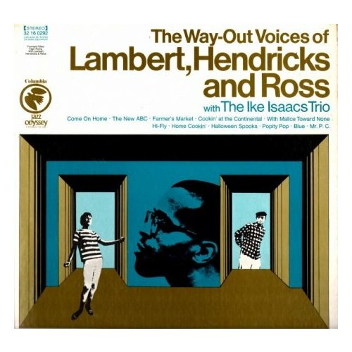 Старый винил, Columbia Odyssey, LAMBERT, HENDRICKS & ROSS - The Way-Out Voices Of Lambert, Hendricks And Ross (LP , Used)