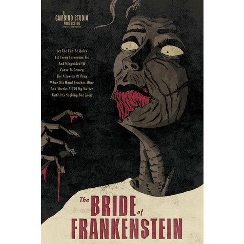 Афиша The Bride of Frankenstein