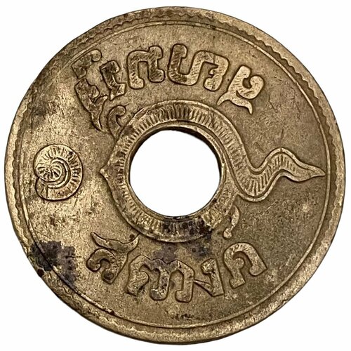 Таиланд 1 сатанг 1919 г. 1919 монета великобритания 1919 год 1 пенни георг v бронза vf