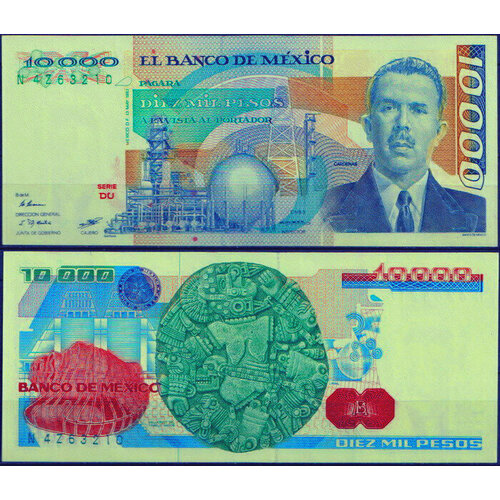Мексика 10000 песо 1983 (UNC Pick 84)
