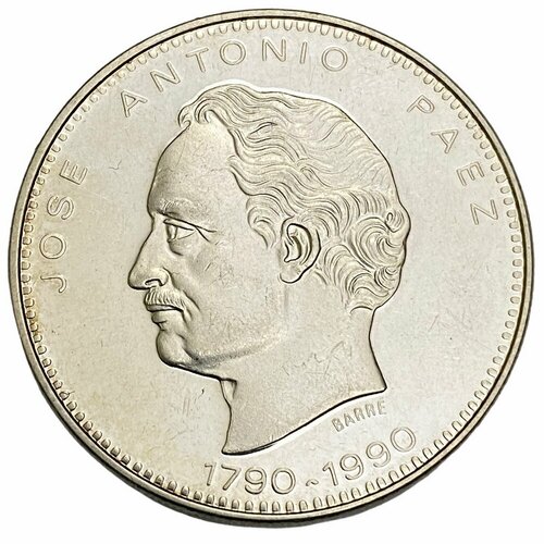монета коллекционная серебро абхазия город герой ткуарчал 2013г Венесуэла 500 боливаров 1990 г. (200 лет со дня рождения Хосе Антонио Паэса)
